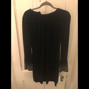 Velvet Green Calvin Klein dress